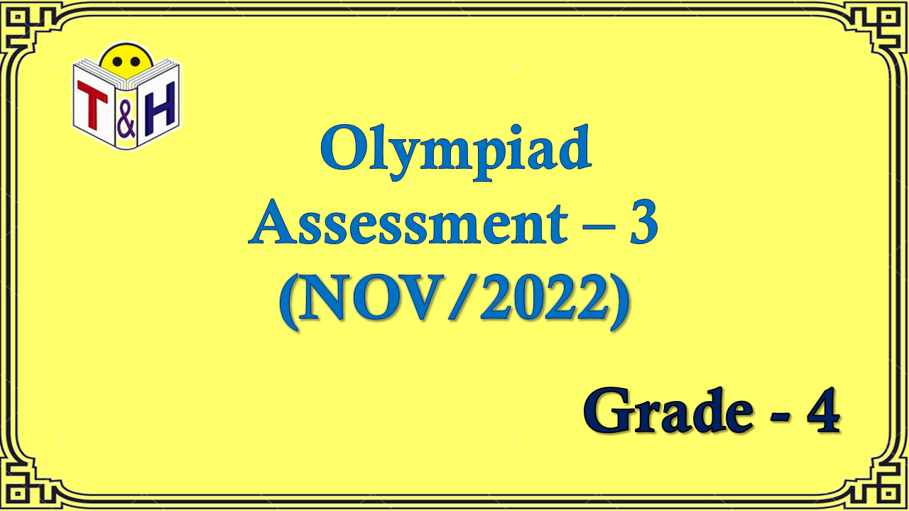 Oly G-4 Assessment-3 (Nov-22)