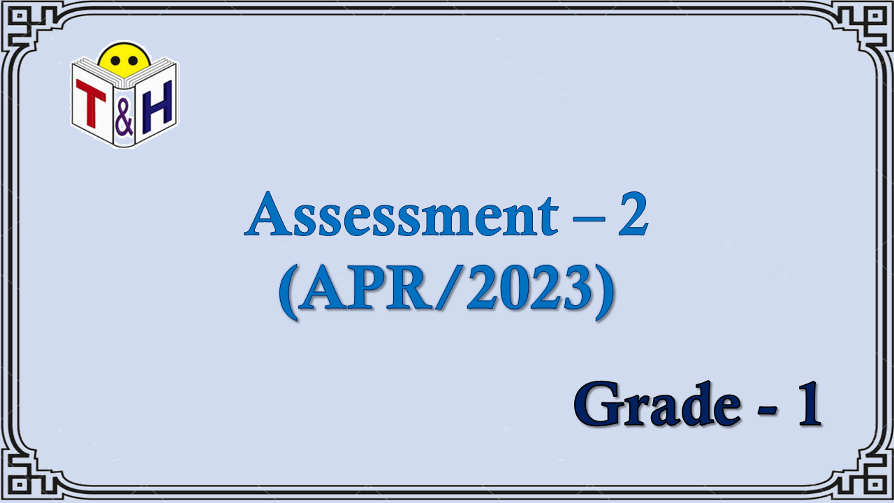 G-1 Assessment-2 (Apr-23)