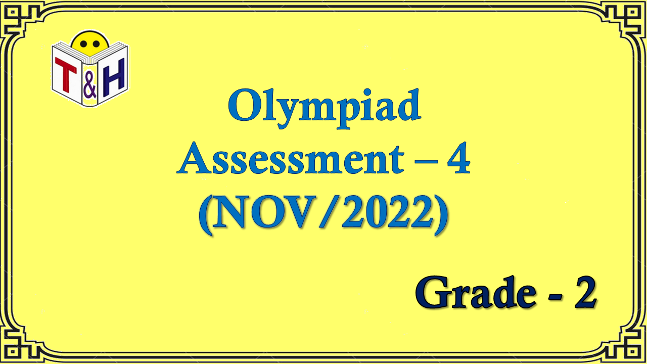 Oly G-2 Assessment-4 (NOV-22)