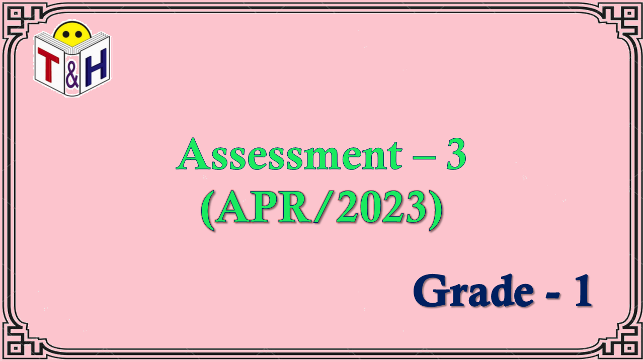 G-1 Assessment-3 (APR-23)