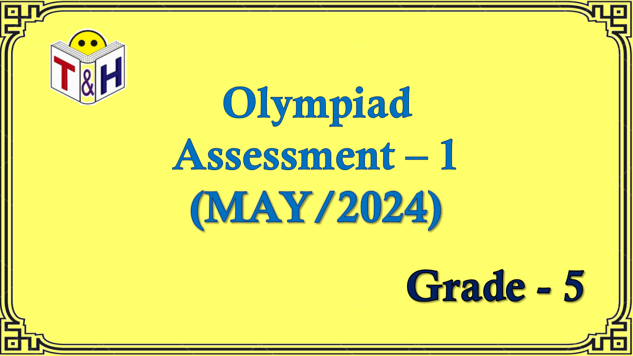 Oly G-5 Assessment-1 (MAY-24)