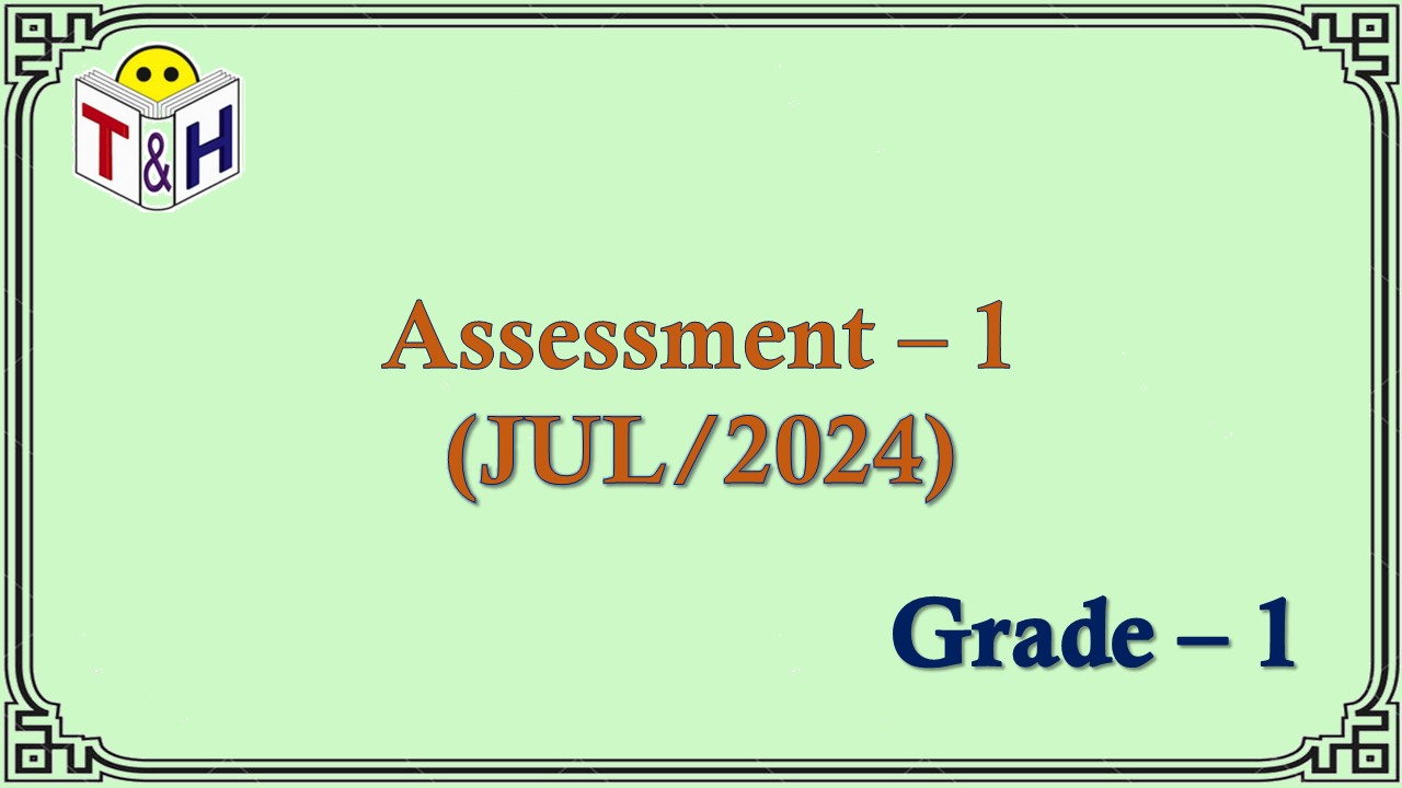 G-1 Assessment-1 (JUL-24)