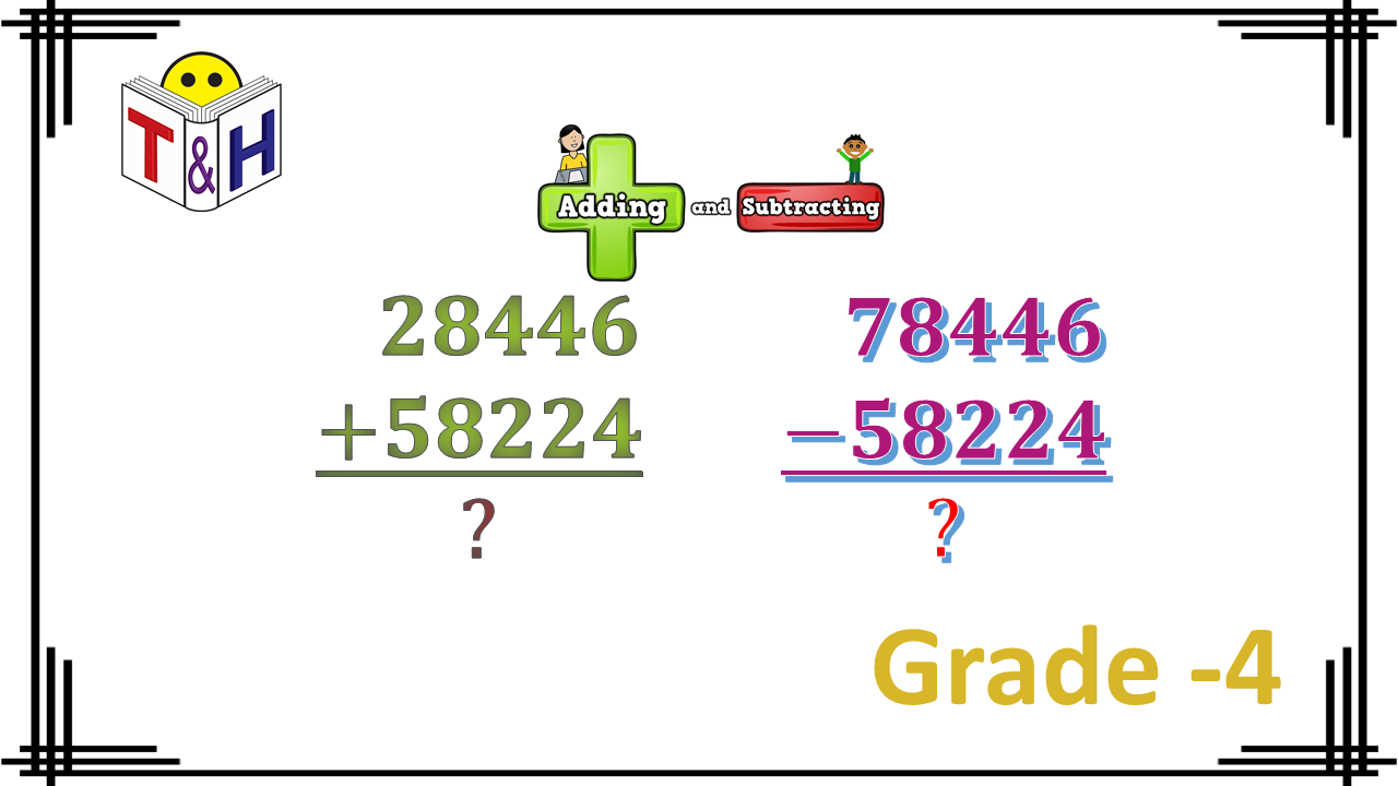 Add and Subtract Two Numbers up to Five Digits