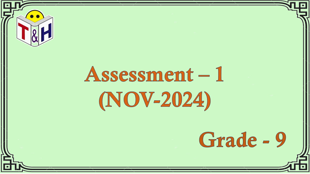 G-9 Assessment-1 (Nov-24)