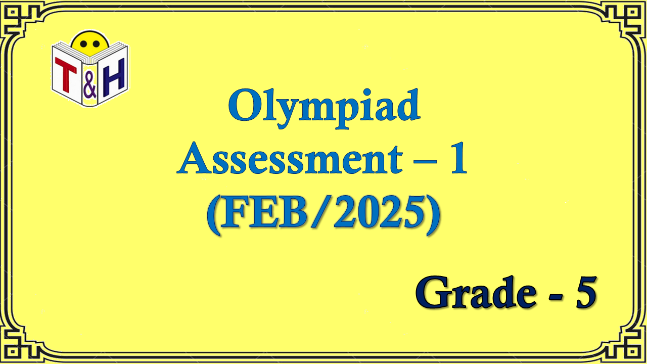 Oly G-5 Assessment-1 (Feb-25)