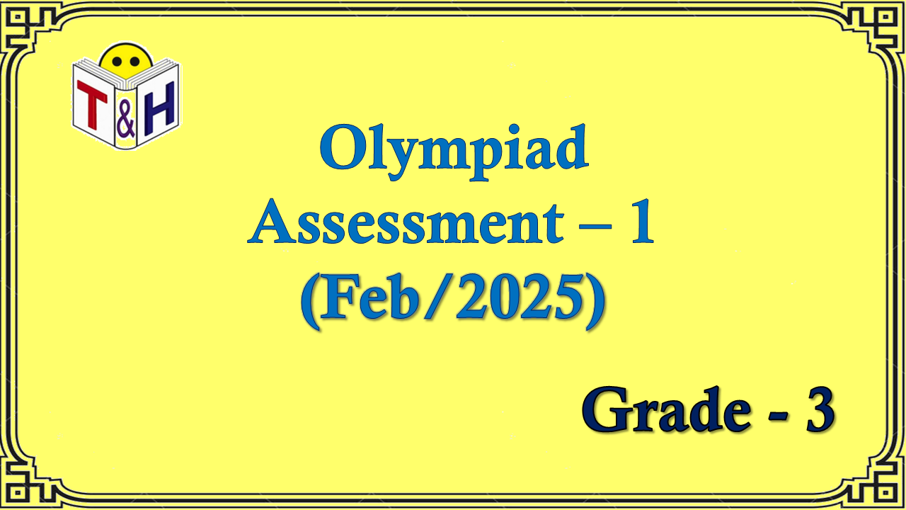 Oly G-3 Assessment-1 (Feb-25)