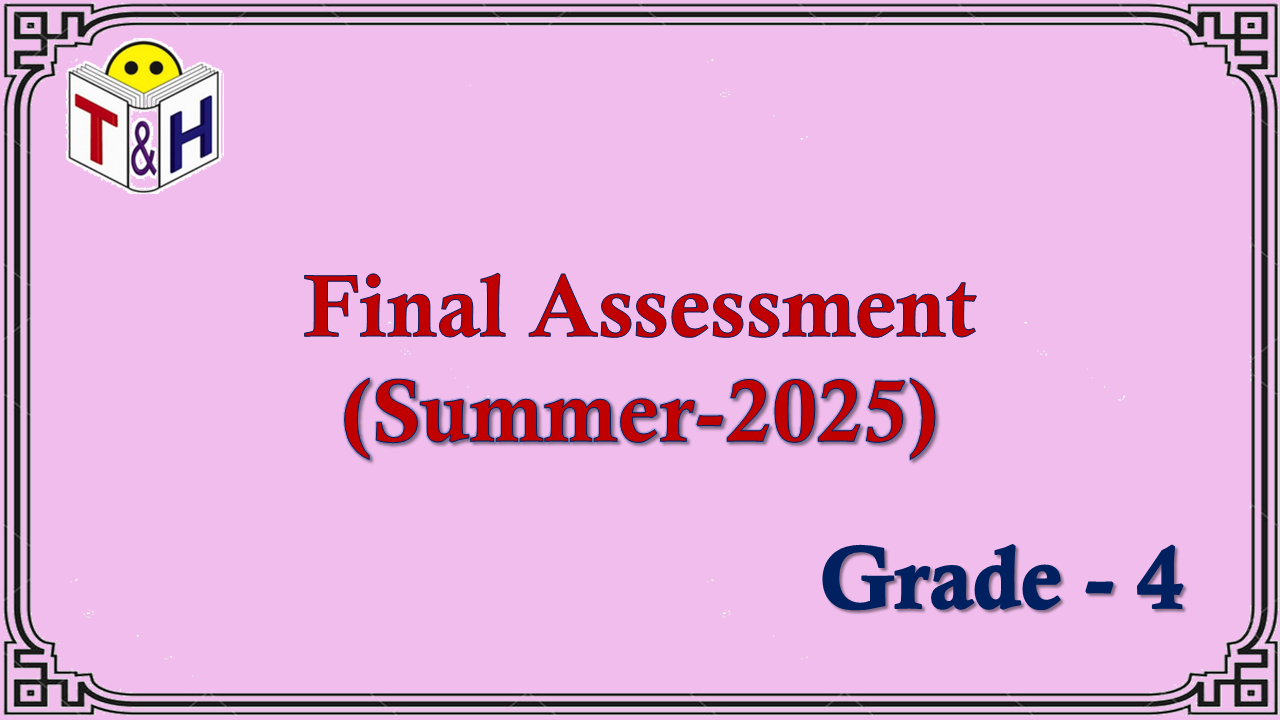 G-4 Final Assessment (Summer-25)
