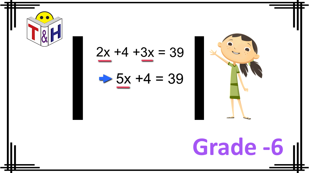 Solve Equation Involving Like Terms