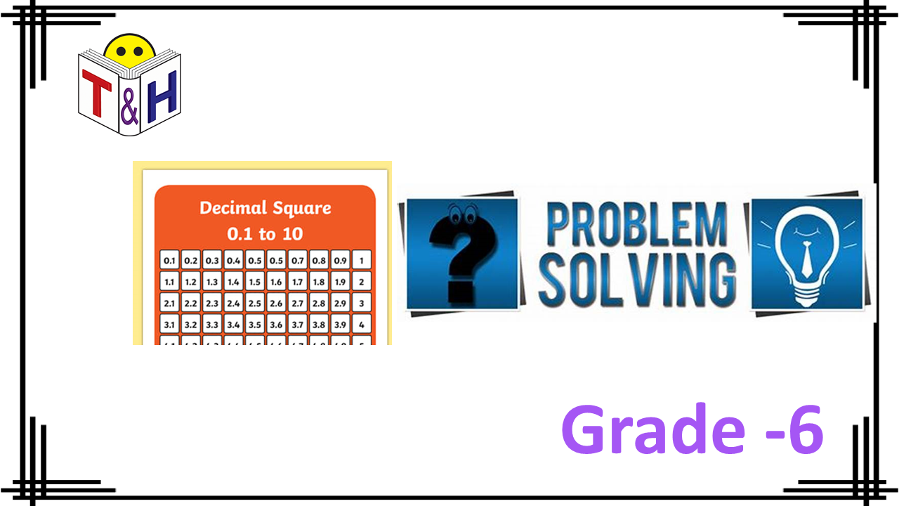 Decimals (Problem Solving)