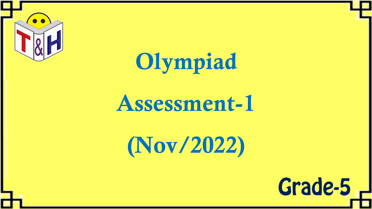 Oly G-5 Assessment-1 (Nov-22)